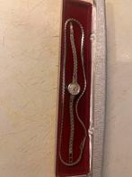 Horloges en ketting, Handtassen en Accessoires, Ophalen of Verzenden, Zo goed als nieuw, Wit, Goud