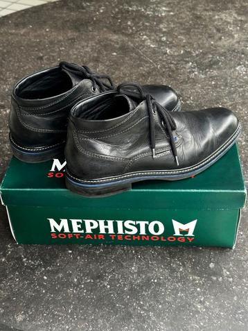 Boots Mephisto in Zwart leder - maat 41,5. beschikbaar voor biedingen