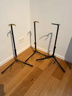 Gitaar staanders (3x), Musique & Instruments, Pieds, Enlèvement, Comme neuf, Guitare