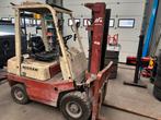 Heftruck nissan benzine 1,5 ton NFM15 volle banden, Ophalen, Benzine, Heftruck, 1000 tot 2000 kg