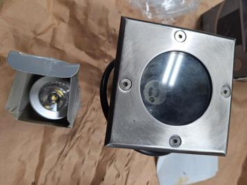 2 grondspots led, Enlèvement ou Envoi, Comme neuf, LED