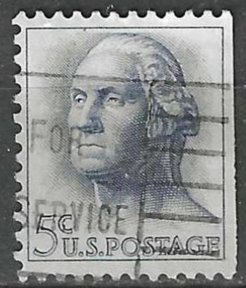 USA 1962/1963 - Yvert 741R - George Washington (ST), Postzegels en Munten, Postzegels | Amerika, Gestempeld, Verzenden