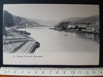 Carte postale Dinant Vue vers Bouvignes, Enlèvement ou Envoi, Avant 1920, Non affranchie, Namur