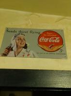 Coca-Cola metalen plaat, Antiek en Kunst, Ophalen