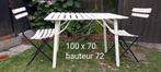 Tuintafel en stoelen
Gemaakt van hout, Antiek en Kunst, Ophalen