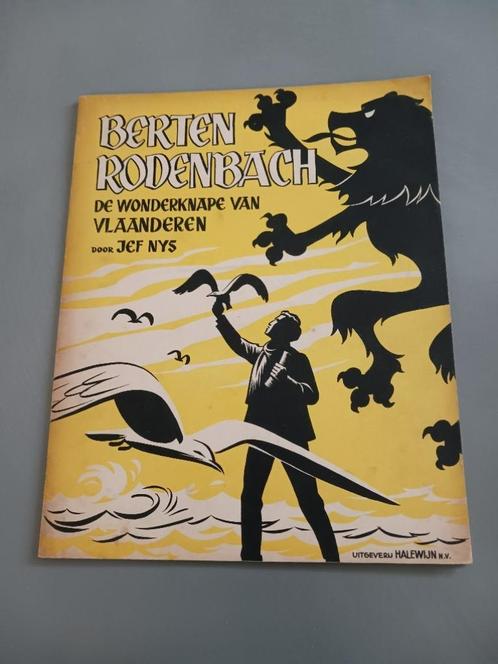 Berten Rodenbach de wonderknape van Vlaanderen, 1st druk, zg, Boeken, Stripverhalen, Zo goed als nieuw, Eén stripboek, Verzenden