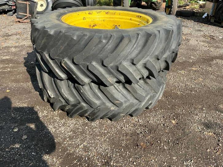 Firestone 18.4R38 Radial 7000 Band, wiel en velg (2x), Zakelijke goederen, Landbouw | Onderdelen | Banden, Velgen en Assen