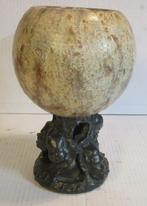vase art déco Hublet Bouffioulx avec pavés, Antiquités & Art, Envoi