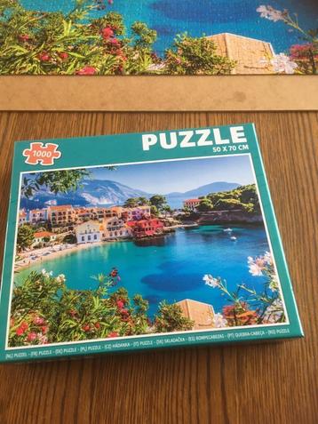 luxe puzzel 1000 stukjes beschikbaar voor biedingen