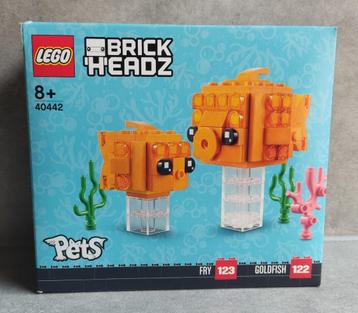 lego brickheadz 40442 goudvissen