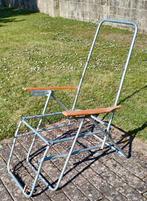 Vintage 60/70 antieke tuinfauteuil, Tuin en Terras, Ophalen, Zo goed als nieuw, Hout