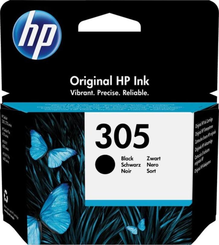 HP 305 - Inktcartridge - Origineel - Zwart, Computers en Software, Printerbenodigdheden, Nieuw, Cartridge, Verzenden