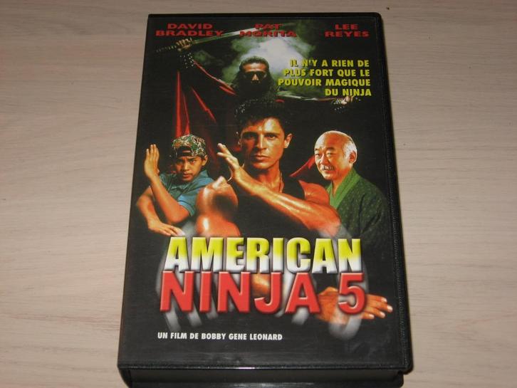 K7 VHS American Ninja 5, CD & DVD, VHS | Film, Comme neuf, Action et Aventure, Enlèvement ou Envoi