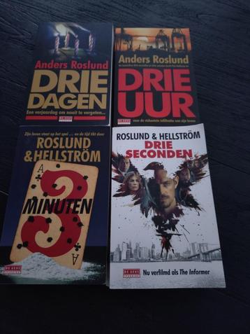 4 boeken van Roslund & Hellström beschikbaar voor biedingen
