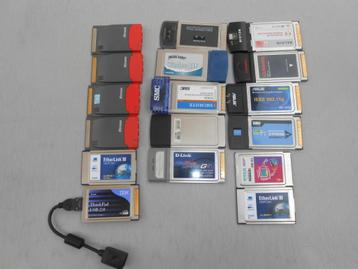 PCMCIA kaarten 17st. beschikbaar voor biedingen