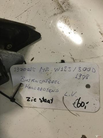 Mercedes W123 Buitenspiegel Handbed.Links  beschikbaar voor biedingen