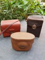 3 leder tasjes voor fototoestellen, Ophalen