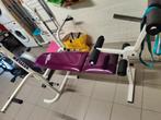 Fitnesstoestel incl gewichten, barbell en dumbells, Sport en Fitness, Ophalen, Gebruikt