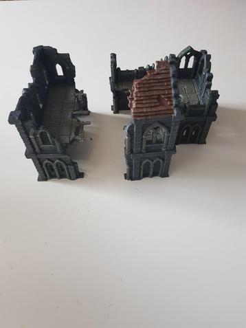 bâtiment de décor de Wargaming de table terminé en 28 mm, Peint, Enlèvement ou Envoi, Comme neuf, Accessoires
