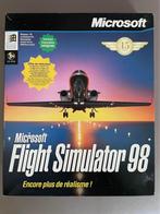 Jeu PC Microsoft Flight Simulator 98 PC Big Box, Consoles de jeu & Jeux vidéo, Comme neuf, Enlèvement, Simulation