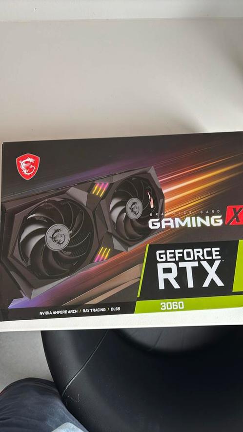 MSI RTX3060 Gaming X (nieuw), Computers en Software, Videokaarten, Zo goed als nieuw, Nvidia, PCI, GDDR6, Ophalen of Verzenden