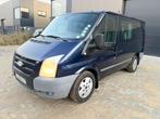Ford transit 2.2 cdti - dubbel cabine zeer proper! 199.000km, Auto's, Bedrijf, Transit, Te koop, Trekhaak