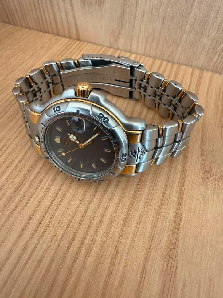 Tag heuer, Handtassen en Accessoires, Horloges | Heren, Zo goed als nieuw, Polshorloge, TAG Heuer, Goud, Ophalen