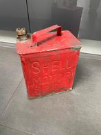 Vintage Shell benzine blik / Petroleum kan, Utilisé, Enlèvement ou Envoi