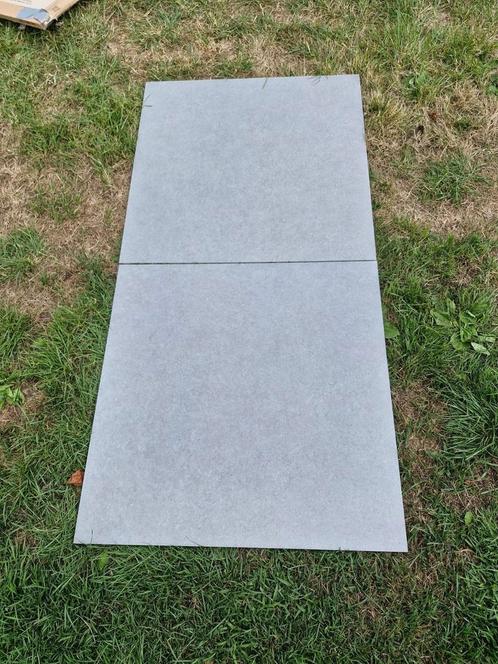 Grijze tegel 80 x 80 nog 50m2, Doe-het-zelf en Bouw, Tegels, Zo goed als nieuw, Ophalen