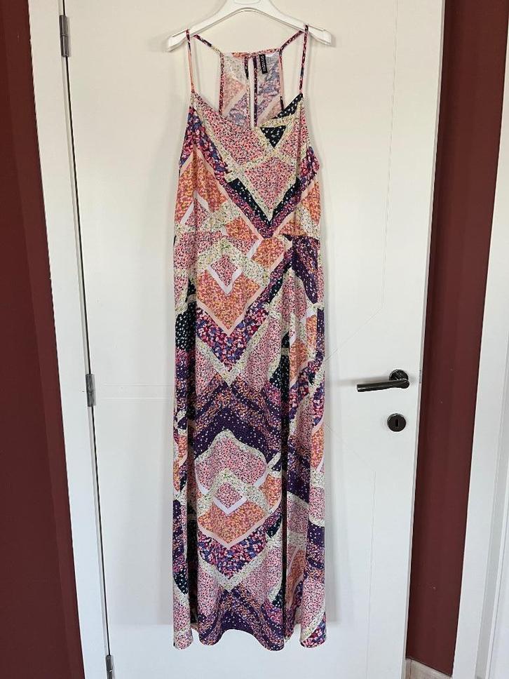 Divided H&M zomerse lange jurk maat 42, Kleding | Dames, Jurken, Gedragen, Maat 42/44 (L), Overige kleuren, Ophalen of Verzenden
