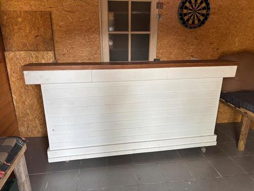 Mobiele Bar/ toog met spoelbak, Huis en Inrichting, Barren, Gebruikt, Ophalen