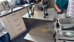 Sausdispenser rvs 2pompen, Ophalen