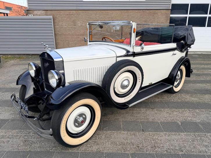 Praga PICCOLO 1932 Kellner, Auto's, Overige Auto's, Te koop, Open dak, Benzine, Cabriolet, 2 deurs, Handgeschakeld, Wit, Gebruikt