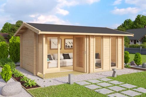 Tuinhuis-Blokhut Hampshire: 420x300 cm, Hobby en Vrije tijd, Overige Hobby en Vrije tijd, Nieuw, Verzenden