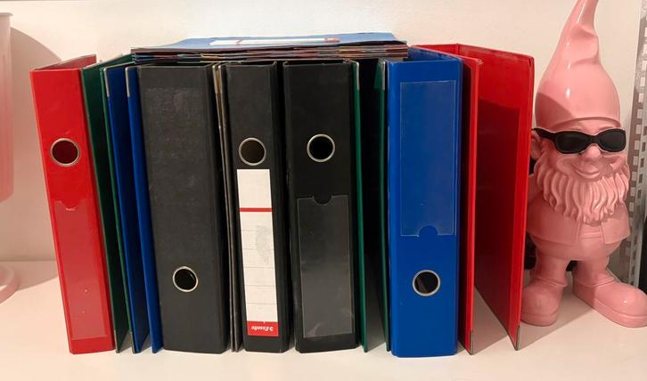 10x ringmap Esselte, Divers, Ecriture, Comme neuf, Enlèvement