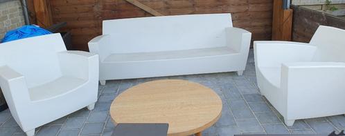 Hoogwaardige kwalitatieve kunststof tuinset, Tuin en Terras, Tuinsets en Loungesets, Zo goed als nieuw, Loungeset, Kunststof, 5 zitplaatsen