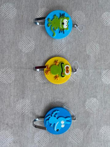 Kapstokhaakjes kinderen - set van 3 stuks beschikbaar voor biedingen