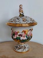 Capodimonte porseleinen schaal met deksel, Antiquités & Art, Enlèvement