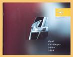Mooie Opel Brochure Catalogus Salon 2004, Ophalen of Verzenden, Opel
