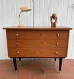 Vintage Scandinavisch dressoir, Huis en Inrichting, Kasten | Ladekasten, Ophalen, Gebruikt, Teakhout