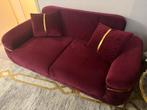 Canapé 2 places  en velours, Maison & Meubles, Enlèvement ou Envoi