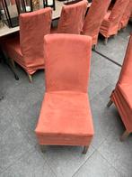 85 brasserie stoelen op maat gemaakte hoezen €500, Huis en Inrichting, Stoelen, Vijf, Zes of meer stoelen, Gebruikt, Stof, Ophalen