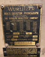 Wurlitzer 1800 Jukebox - 1955 - Origineel Import USA, Wurlitzer, Gebruikt, Ophalen of Verzenden, 1950 tot 1960