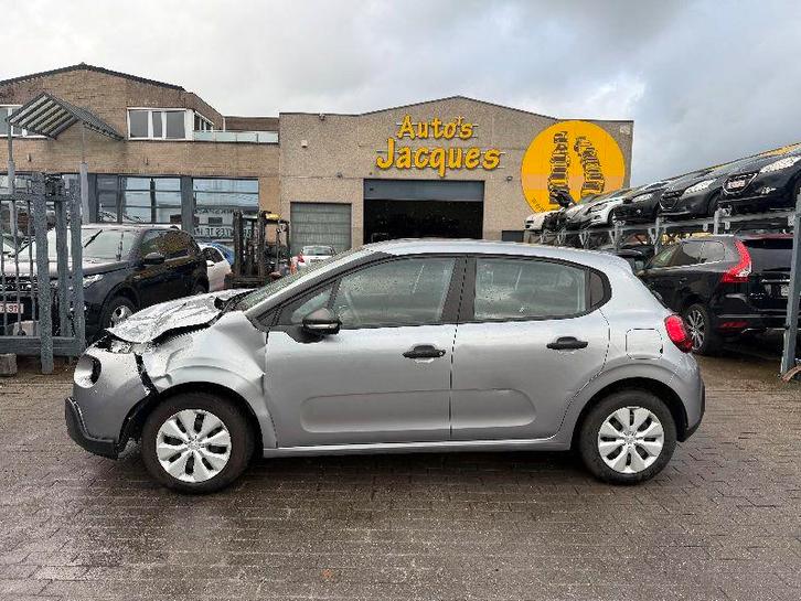 CITROEN C3 1.2I SHINE BENZINE 06/19, Autos, Citroën, Entreprise, C3, Essence, Hatchback, Boîte manuelle, Argent ou Gris