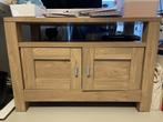 TV kast / commode, Ophalen, 100 tot 150 cm, Eikenhout, Zo goed als nieuw