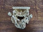 Gouden wandconsole met putti engelen, Antiek en Kunst, Ophalen of Verzenden