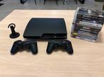 PlayStation 3 Slim in zeer goede staat, Met 2 controllers, Ophalen of Verzenden, Slim, Gebruikt