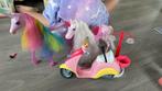 2 Barbie paarden, scooter en straatverlichting, Enfants & Bébés, Jouets | Poupées, Enlèvement, Utilisé