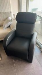 Relax zetel elektrisch goede staat, Huis en Inrichting, Ophalen, Eenpersoons, Minder dan 75 cm, Leer