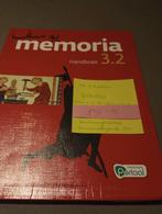 MEMORIA 3.2 geschiedenis 3de middelbaar, Histoire, Enlèvement ou Envoi, Comme neuf, Secondaire